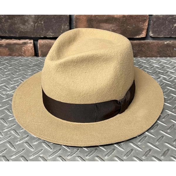 Dry Bones（ドライボーンズ） Wool Fedora Hat ウールフェドラハット