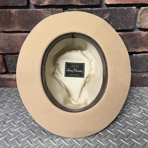 Dry Bones（ドライボーンズ） Wool Fedora Hat ウールフェドラハット
