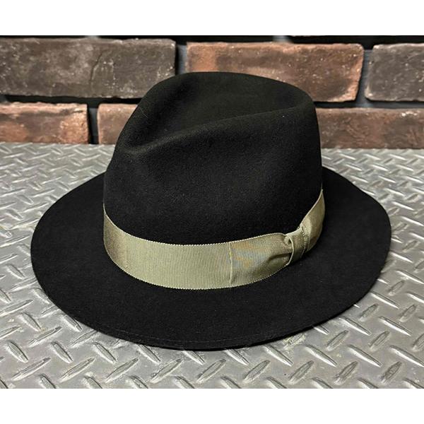 Dry Bones（ドライボーンズ） Wool Fedora Hat ウールフェドラハット