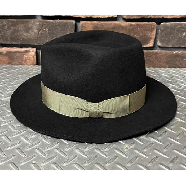 Dry Bones（ドライボーンズ） Wool Fedora Hat ウールフェドラハット