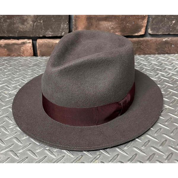 Dry Bones（ドライボーンズ） Wool Fedora Hat ウールフェドラハット