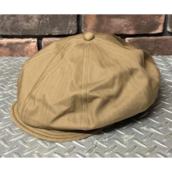 Dry Bones（ドライボーンズ） Cotton Herringbone Casquette コットン