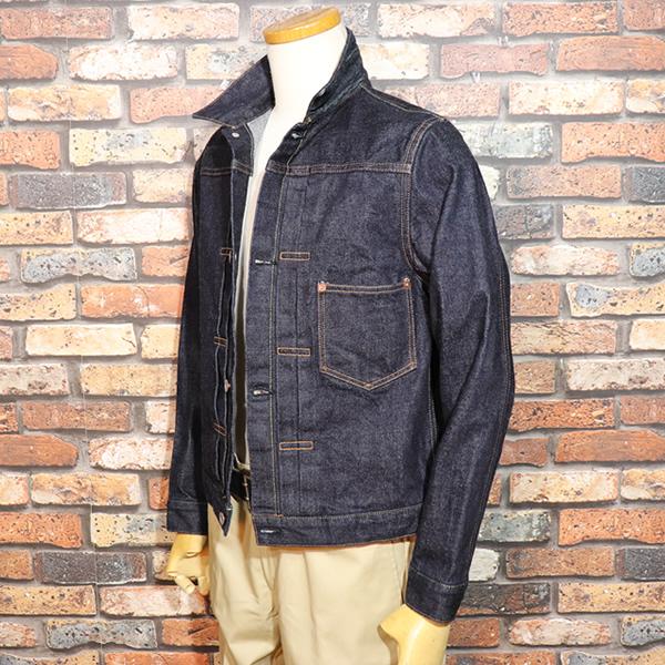【未使用品】ドライボーンズ デニムジャケット 38 1st Tバック Dry Bones（ドライボーンズ） WW2 First Type Denim Jacket 大戦モデル