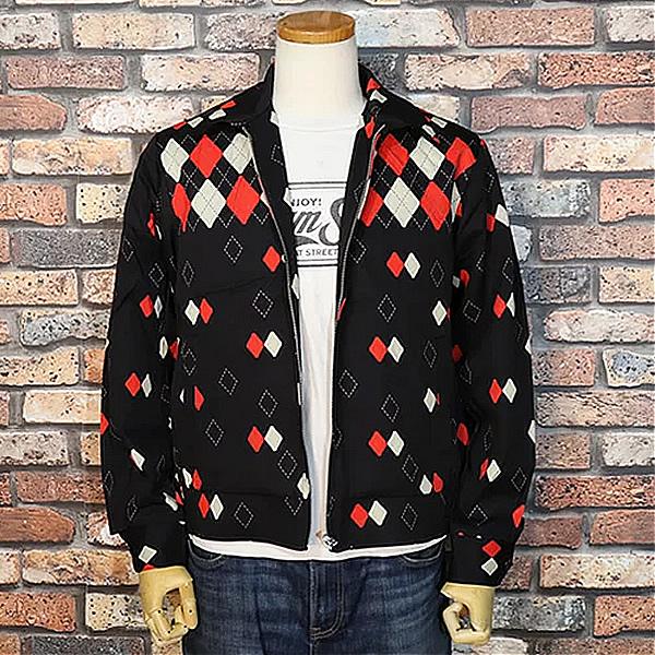 Dry Bones（ドライボーンズ） Border Argyle Gabardine Jacket