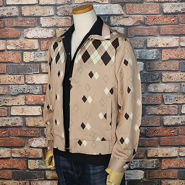Dry Bones（ドライボーンズ） Border Argyle Gabardine Jacket