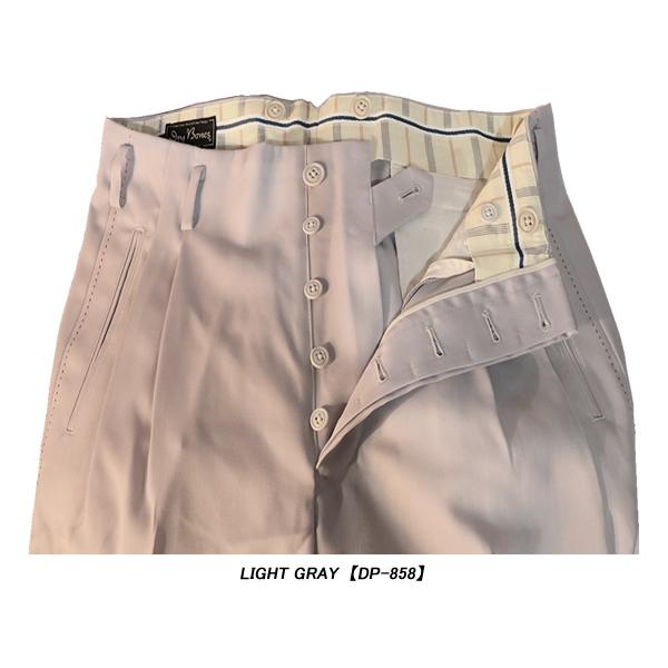Dry Bones（ドライボーンズ） Hand Stitched Two Tuck Trousers ハンド