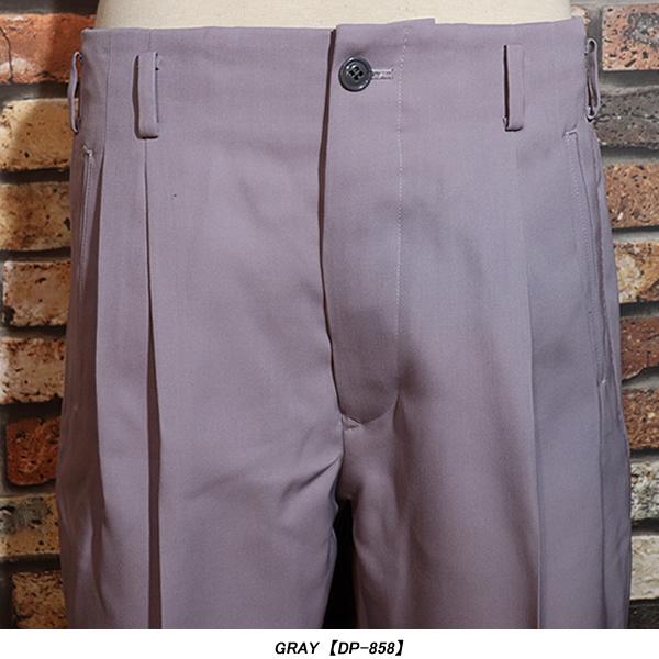 Dry Bones（ドライボーンズ） Hand Stitched Two Tuck Trousers ハンド