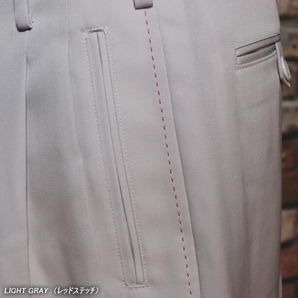 Dry Bones（ドライボーンズ） Hand Stitched Two Tuck Trousers ハンド