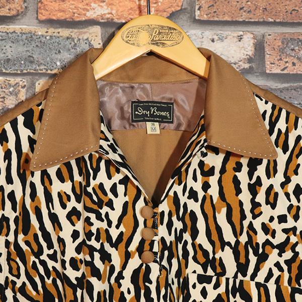 Dry Bones（ドライボーンズ） 2tone Print Gaucho Shirt 2トーン