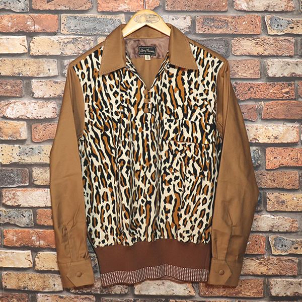 Dry Bones（ドライボーンズ） 2tone Print Gaucho Shirt 2トーン