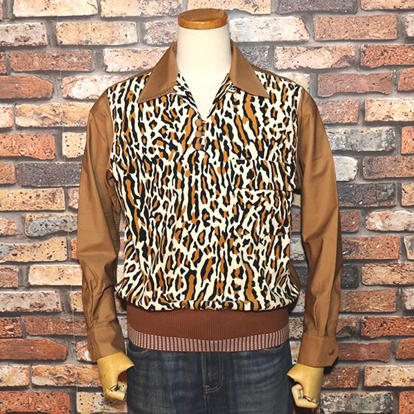 Dry Bones（ドライボーンズ） 2tone Print Gaucho Shirt 2トーン