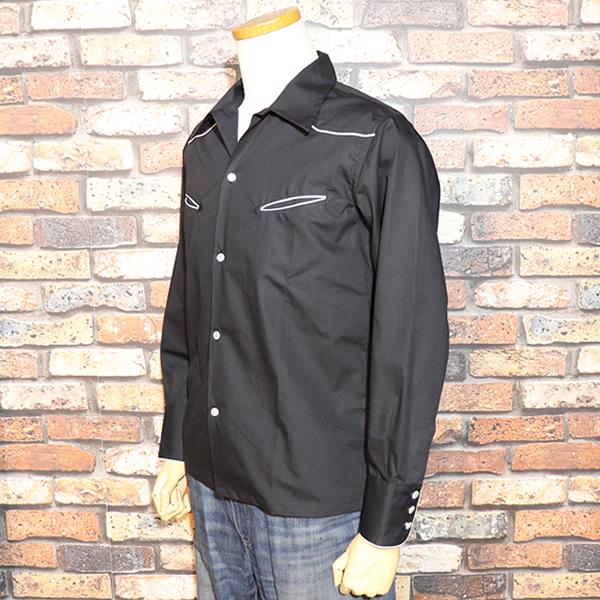 Dry Bones（ドライボーンズ） Cotton Broad Western Open Shirt