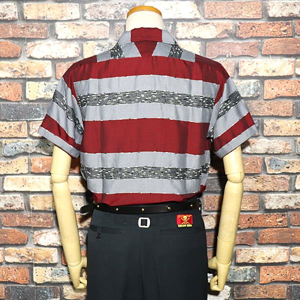 Dry Bones（ドライボーンズ） S/S Yarn Dyed Open Shirt BERMA DS-2803