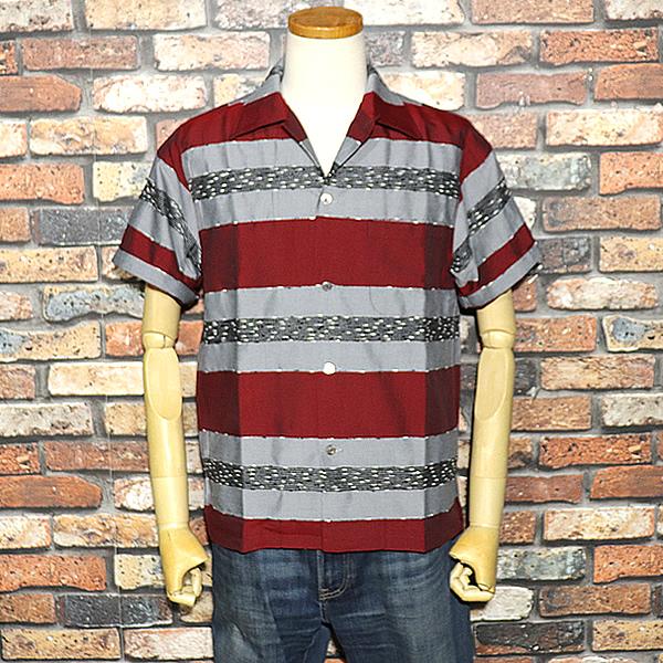 Dry Bones（ドライボーンズ） S/S Yarn Dyed Open Shirt BERMA DS-2803