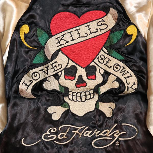 Ed Hardy（エド・ハーディー） REVERSIBLE SOUVENIR JACKET