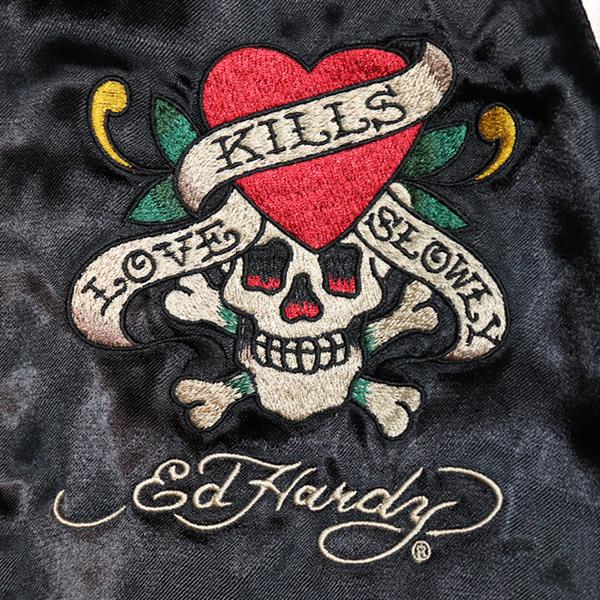 Ed Hardy（エド・ハーディー） REVERSIBLE SOUVENIR JACKET