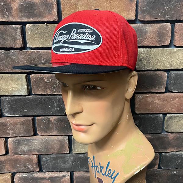 GARAGE PARADISE ORIGINAL FLAT VISOR CAP ガレージパラダイス