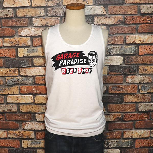 GARAGE PARADISE ORIGINAL ROCK SHOP TANK TOP ガレージパラダイス