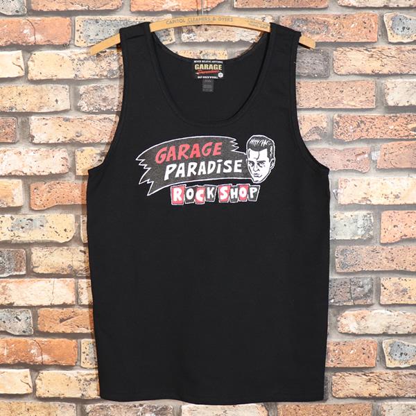 GARAGE PARADISE ORIGINAL ROCK SHOP TANK TOP ガレージパラダイス