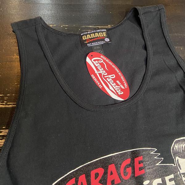 GARAGE PARADISE ORIGINAL ROCK SHOP TANK TOP ガレージパラダイス