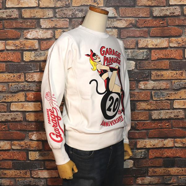 M.KELLY DESIGN GARAGE PARADISE 20th ANNIVERSARY SWEAT SHIRT