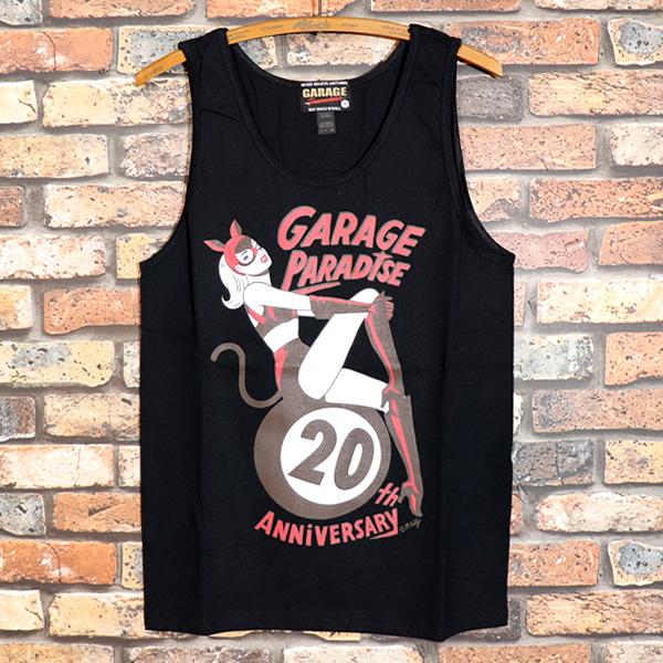 M.Kelly DESIGN GARAGE PARADISE 20th ANNIVERSARY TANK TOP