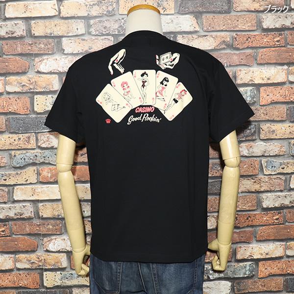 グッドロッキン 半袖シャツ L GOOD ROCKIN'（グッドロッキン） Short Sleeve Tee Shirt 半袖Tシャツ