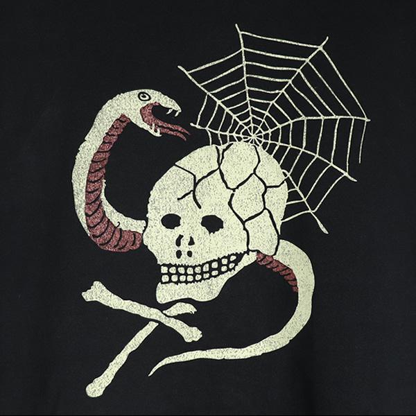 GOOD ROCKIN コーチジャケット スカル バックプリント ナイフ GOOD ROCKIN'（グッドロッキン） Cotton jersey Print Coach Jacket