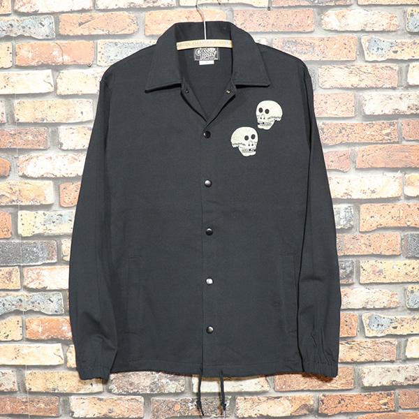GOOD ROCKIN'（グッドロッキン） Cotton jersey Print Coach Jacket