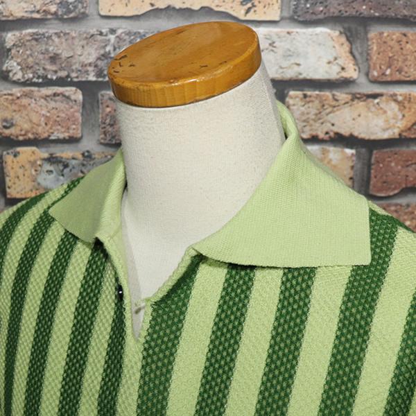 GOOD ROCKIN'（グッドロッキン） Vintage style Stripe S/S Knit Shirt
