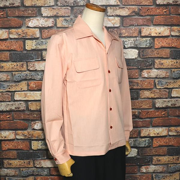 色男　色女　長袖シャツ　ビンテージ  アメリカ　チェーンステッチ　50s 60s GOOD ROCKIN'（グッドロッキン） Long Sleeve Shirt “Vintage style