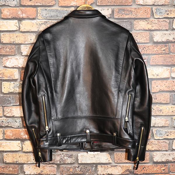 SAVOY VELUOKLDLY Motor Cycle Leather Jacket (With Epaulet