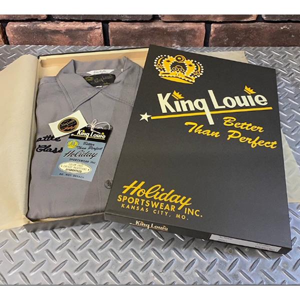 KING LOUIE キングルイ BOWLING SHIRTS ボウリングシャツ KINOMOTO TRAVEL SERVICE  GRAY  KL38900｜rocknroll｜08