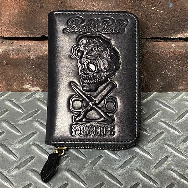 GOOD ROCKIN'（グッドロッキン） Leather Small Round Zip Wallet