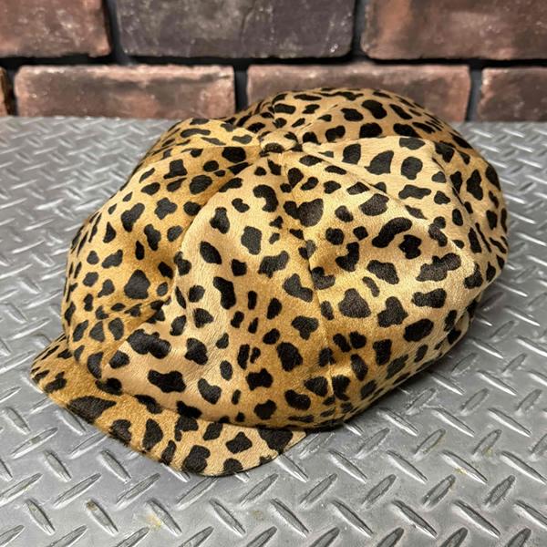 試着のみタグ付き　GRANCY レオパードキャスケット　ブラウン GOOD ROCKIN'（グッドロッキン） Casquette Leopard レオパード