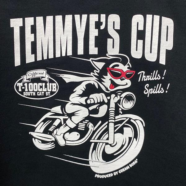TEMMYE ティミー by CREAM SODA クリームソーダ KIDS TEMMYES CUP Tシャツ キッズ・ティミーズカップTシャツ　 PD-KIDS-30BLACK｜rocknroll｜03