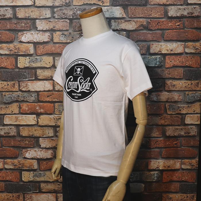クリームソーダ CREAM SODA/クリームソーダ ◇CS新ドクロTシャツ