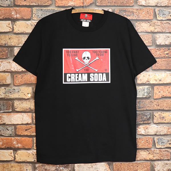 クリームソーダ CREAM SODA CS カクドクロTシャツ PD00T-08