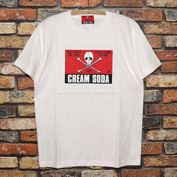 クリームソーダ CREAM SODA CS カクドクロTシャツ PD00T-08