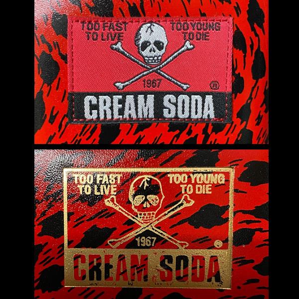 CREAM SODA/クリームソーダ  ◆ヒョウ柄サイフ◆ ◆RED◆  PD14GS-07RED｜rocknroll｜04