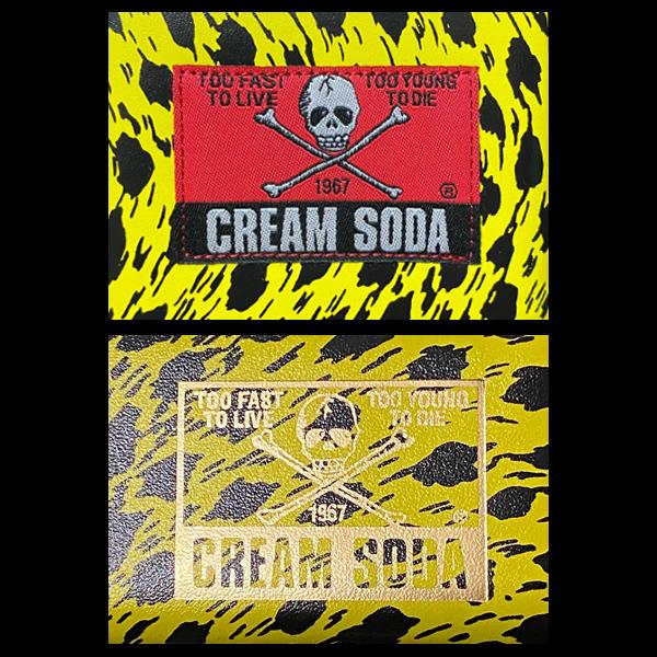 CREAM SODA/クリームソーダ ◇ヒョウ柄サイフ◇ ◇YELLOW◇ PD14GS 