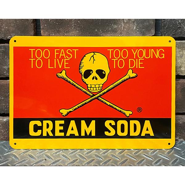 Cream Soda クリームソーダ Csカクドクロプレート Pd22gs 01 Pd22gs 01cs Creamsoda Shop Garage Paradise 通販 Yahoo ショッピング