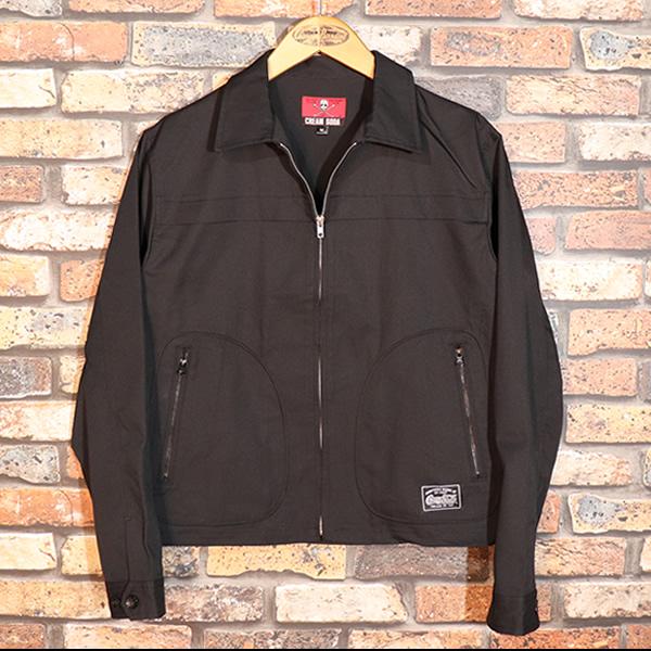 Cream Soda クリームソーダ　スタジャン ブラック 中古・古着通販】CREAM SODA (クリームソーダ) スタジャン ブラック