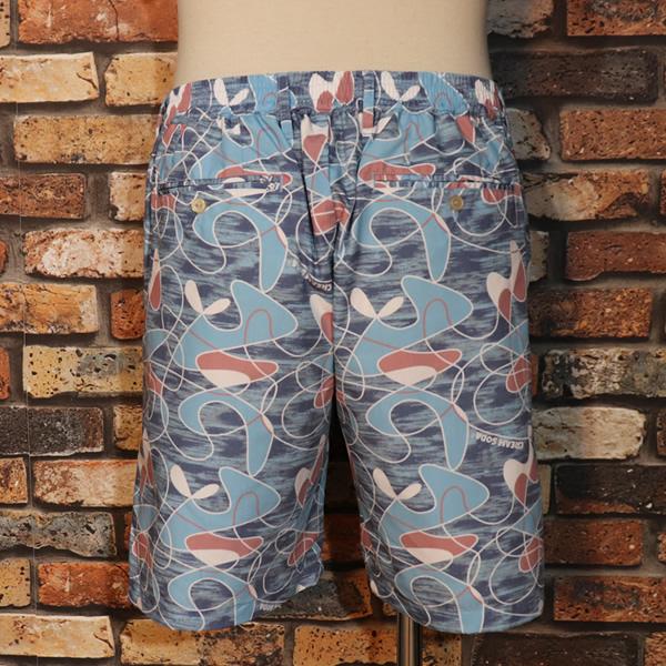 クリームソーダ（CREAM SODA） CSキドニーシェイプハーフパンツ BLUE