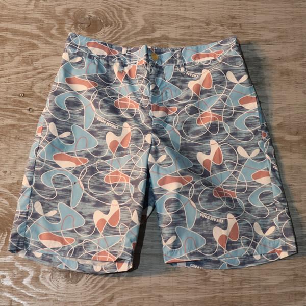 クリームソーダ（CREAM SODA） CSキドニーシェイプハーフパンツ BLUE