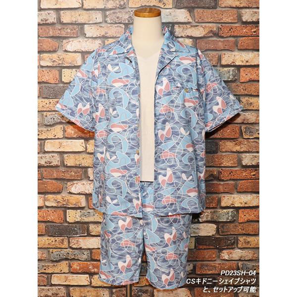 クリームソーダ（CREAM SODA） CSキドニーシェイプハーフパンツ BLUE