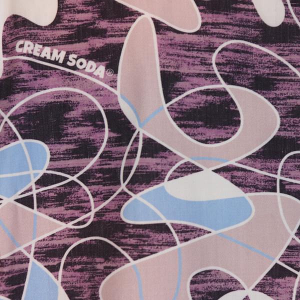 クリームソーダ（CREAM SODA） CSキドニーシェイプシャツPINK PD23SH