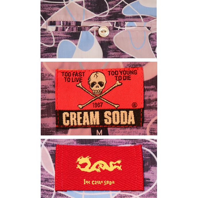 クリームソーダ（CREAM SODA） CSキドニーシェイプシャツPINK PD23SH