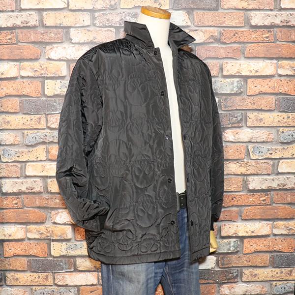 クリームソーダ（CREAM SODA） CS ドクロキルトジャケット BLACK