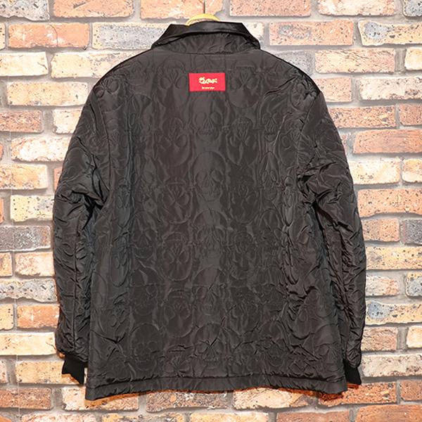 クリームソーダ（CREAM SODA） CS ドクロキルトジャケット BLACK